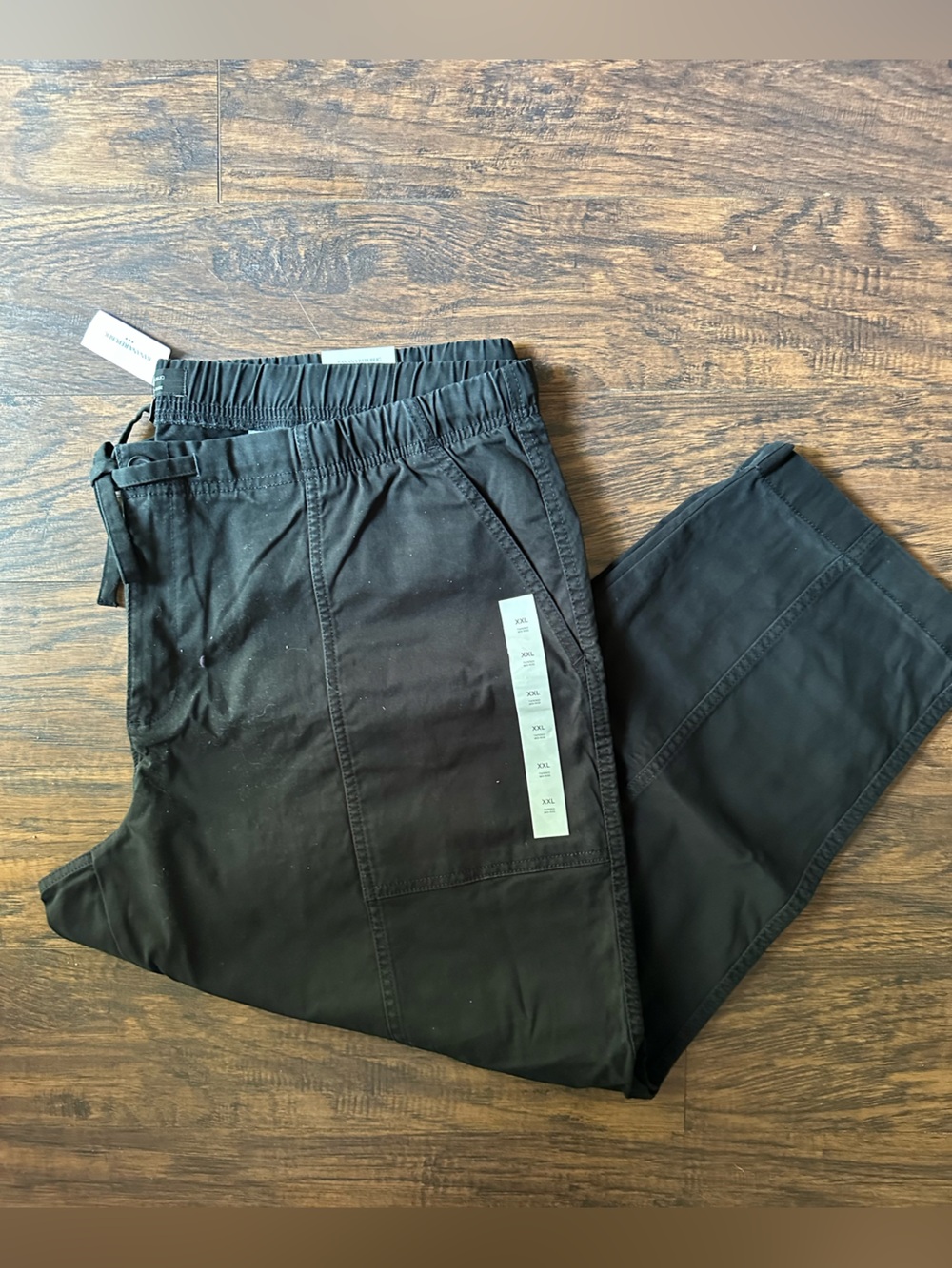 Banana Republic Factory Black Tapered Ankle Pants